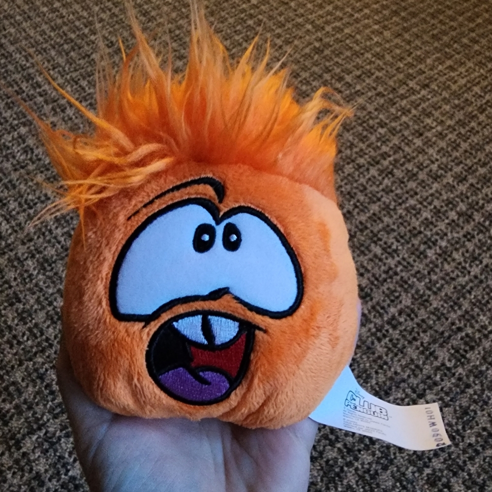 Club Penguin Orange Puffle